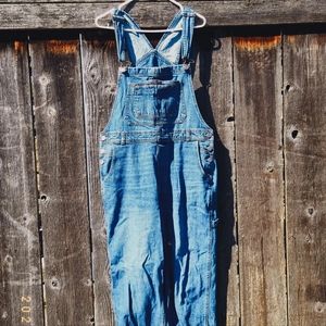 American Eagle denim overall!